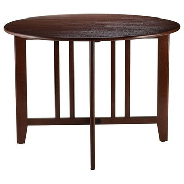Mission Style Round 42-inch Dining Table