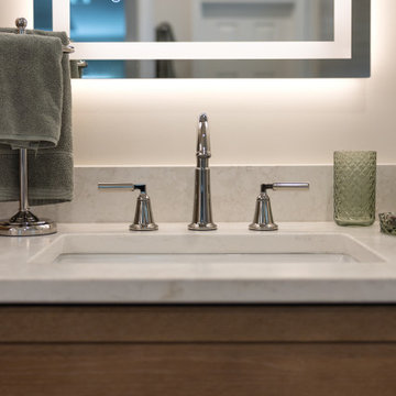 Warm & Refined Primary Bathroom Remodel