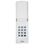 Skylink - SkylinkNet Wireless Security Keypad Transmitter - The Skylink KN-MT Wireless Security Keypad can arm and disarm your alarm system with a passcode. For ease of control, place your keypad next to your front door or any other entrance. As a wireless device it can be placed anywhere inside your home. The Wireless Keypad is operated by a single AAA Alkaline Battery (Sold Separately). Compatible only with SkylinkNet Connected Home Security Alarm & Home Automation System and M-Series.