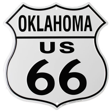 Route 66 Highway Shield, Oklahoma