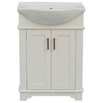 Legion Furniture - 24" White Sink Vanity, No Faucet - 24" White Sink Vanity, No Faucet