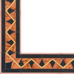 Oshkosh Designs Ashanti Inlay Border and Corner - Flooring