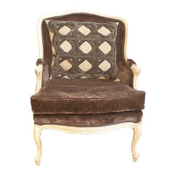Louis XV Club Chair - Living Room Chairs