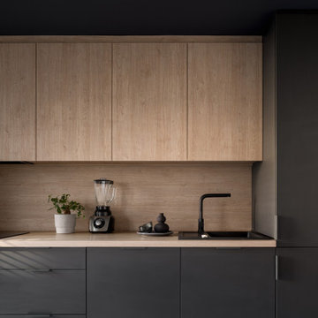 Dark Kitchen Remodeling Near Mokena