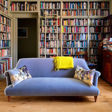 Living room in a Georgian home in Parliament Hill, London