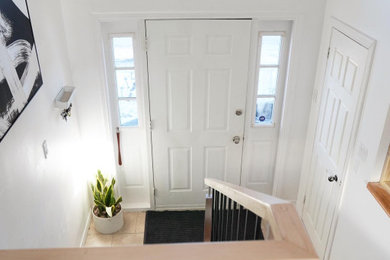 Example of a trendy home design design in Other