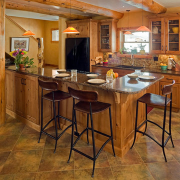 Mountain Log Home
