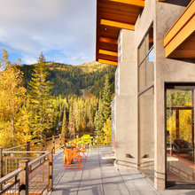 Hillside homes