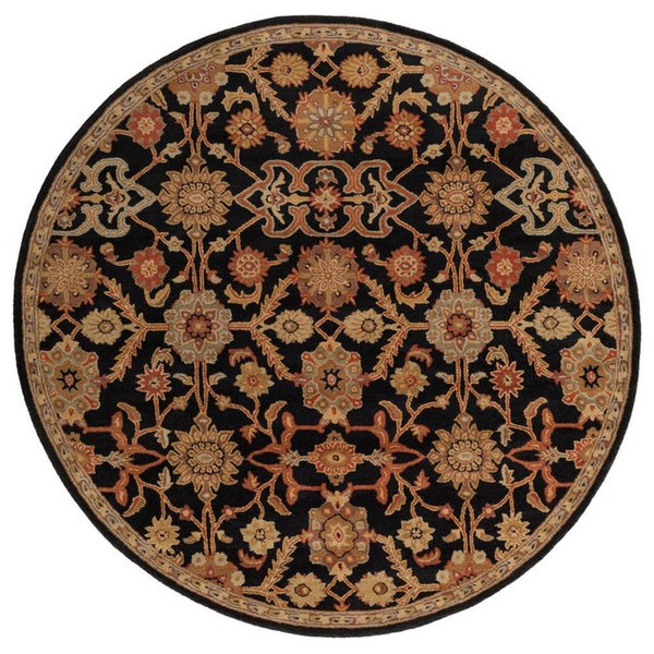 Surya Middleton AWMD2073 Area Rug, Black, 3'6