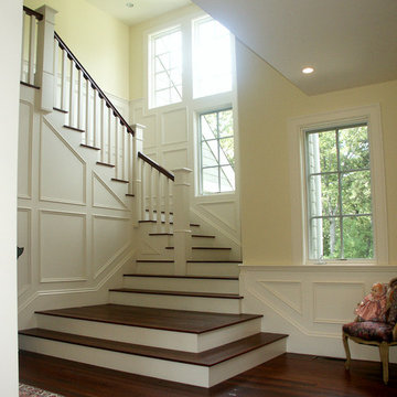 Milton: new home; shingle style