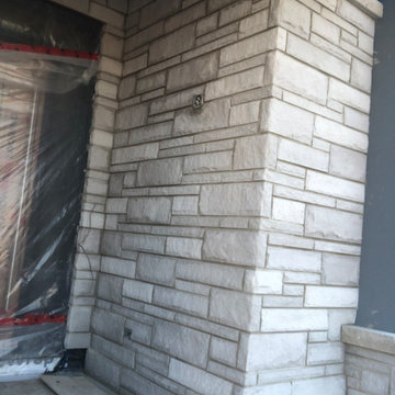 Arriscraft Stone Front Entrance