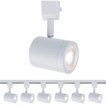 WAC Lighting - WAC Lighting Charge - 5.88" 11W 1 LED Line Voltage Track Head (Pack of 6) - The Charge 10 track luminaire offers superior liCharge 5.88" 11W 1 L White Frosted Glass *UL Approved: YES Energy Star Qualified: YES ADA Certified: YES  *Number of Lights: Lamp: 1-*Wattage:11w LED bulb(s) *Bulb Included:Yes *Bulb Type:LED *Finish Type:White
