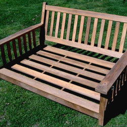 Mission Swing Bed - Patio Furniture And Outdoor Furniture