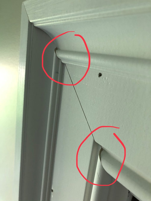 Gaps when installing window/door trim how big is too big?
