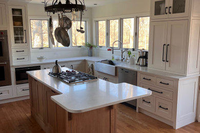 Inspiration for a transitional kitchen remodel in Chicago
