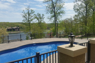 Inspiration for a timeless pool remodel in Other