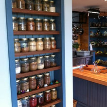 Kitchen-Back Wall & Shelves
