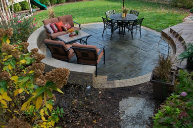 Beach style patio photo in Chicago