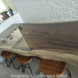 Table Top Gass - Odd Shape or Irregular Shape - with Template - SGFrames.com - Products