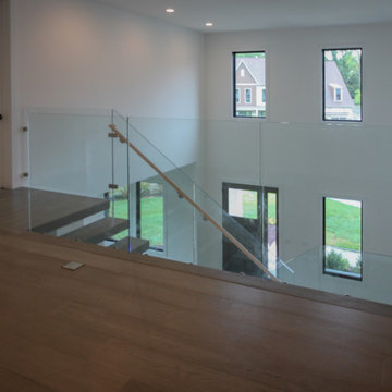 Project #80 | Mono-Beam Staircase with Glass Panels