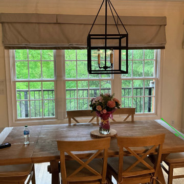 Breakfast Nook View-Before