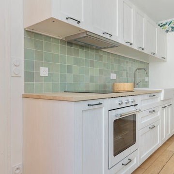 Décoration et rénovation d'un deux-pièces douillet à Paris 18