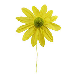 Shea's Wildflower - 26" Yellow Cone Flower - Wreaths And Garlands