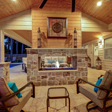 Expanded outdoor living in Spring TX