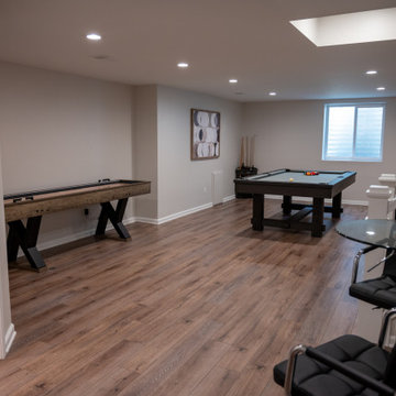 Finished Basement in Canton, MI