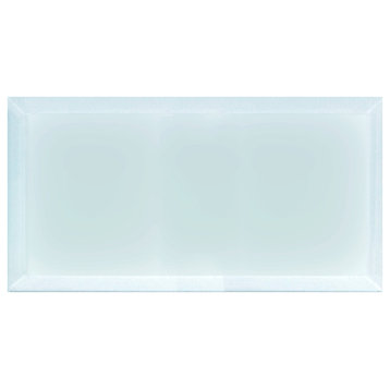 Miseno MT-WHSFEM0816-CA Frosted Elegance - 8" x 16" Rectangle - Blue