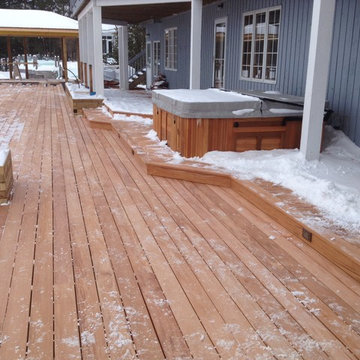 Fijian Genuine Mahogany Deck - Collingwood Ontario