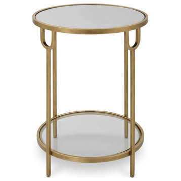 24" Tiered Side Table