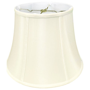 Royal Designs Modified Bell Lamp Shade, Eggshell, 11x18x13.5, Single