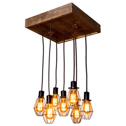 Industrial Chandeliers by Born Again Creative