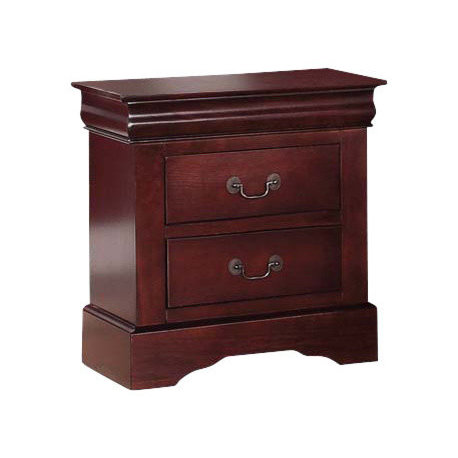 Louis Philippe III Nightstand, Cherry