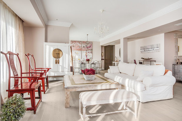 Cl&aacute;sico renovado Sal&oacute;n by Dise&ntilde;o y Arquitectura Interior