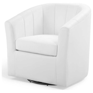 Armchair Accent Chair, Velvet, White, Modern, Living Lounge Hotel Hospitality