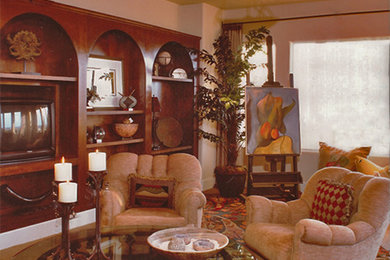 Family room - traditional family room idea in Austin