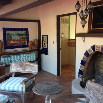 Spanish Style Pool House Rebuild | In Progress