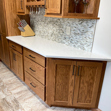 Red Oak Kitchen Remodel
