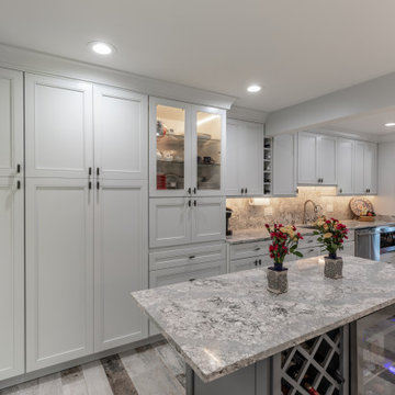 Galley Kitchen Transformed into Gem of the House in Reston VA