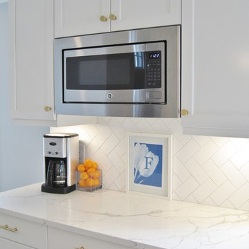 White, Blue and Brass in Bronxville