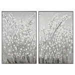 Elk Home - Elk Home S0016-8150/S2 Silver Reeds - 36 Inch Framed Wall Art (Set of 2) - Meadow Mist is a set of two acrylic paintings thatSilver Reeds 36 Inch Gray *UL Approved: YES Energy Star Qualified: n/a ADA Certified: n/a  *Number of Lights:   *Bulb Included:No *Bulb Type:No *Finish Type:Gray