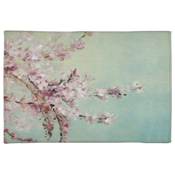 Cherry Blossoms 3'x5' Chenille Rug