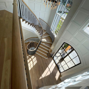 95_Remarkable and elegant floating elliptical staircase, McLean, VA 22101