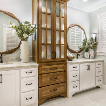 A Tired Master Bathroom Becomes a Relaxing Retreat