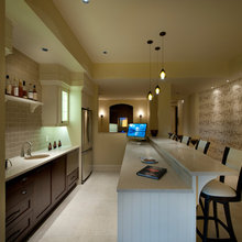the bar