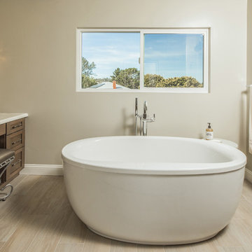 Master Bath: Solana Beach Full Design, Addition, and Home Renovation