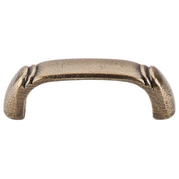 Top Knobs M190 Dover 2-1/2 Inch Center to Center Handle Cabinet - German Bronze