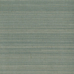 Purna Grey Grasscloth - Wallpaper